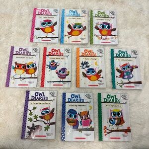 Owl Diaries Book Bundle Books 1-10